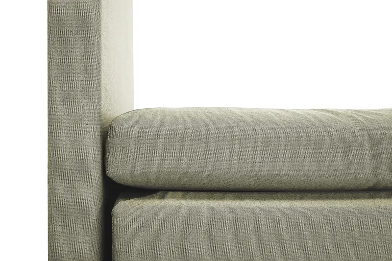 Kontinentalsäng Lucky 150x200 Polyeter - Grön - Möbler - Säng - Kontinentalsäng