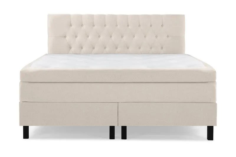 Kontinentalsäng Lucky 180x200 Polyeter, Beige