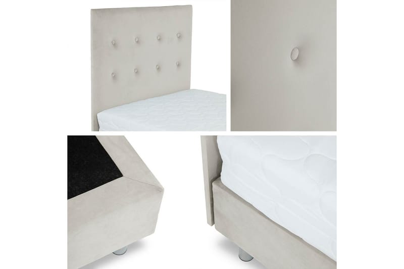 Kontinentalsäng Lux 140x204 cm - Beige - Möbler - Säng - Kontinentalsäng