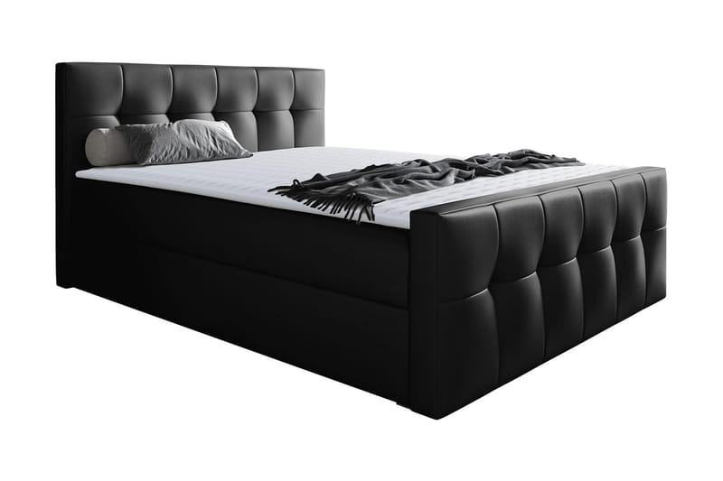 Kontinentalsäng Lycket 120x200 cm - Svart - Möbler - Säng - Kontinentalsäng