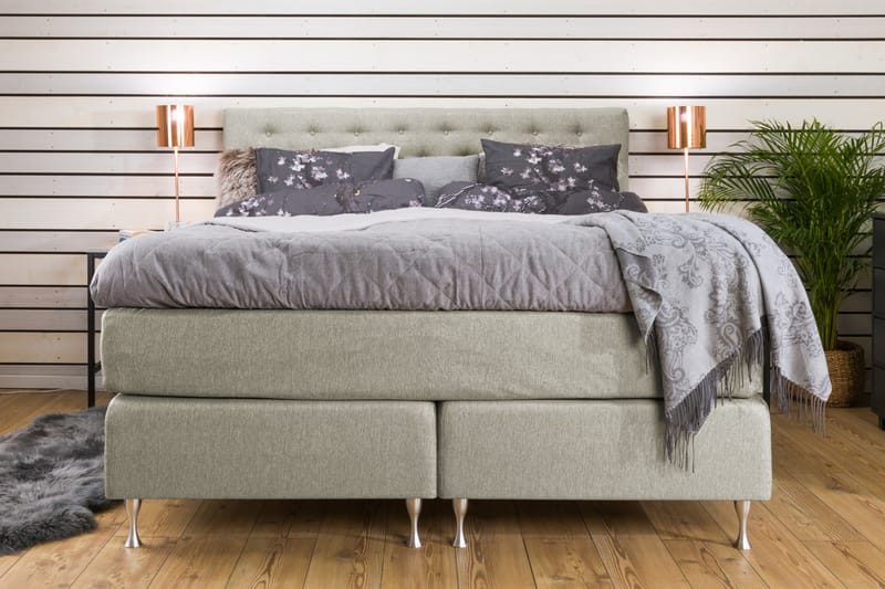 Kontinentalsäng Mist 180x200 Beige - Beige - Möbler - Säng - Kontinentalsäng