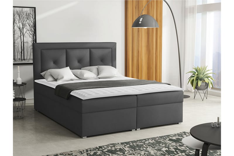 Kontinentalsäng Moden 140x215 cm - Svart - Möbler - Säng - Kontinentalsäng