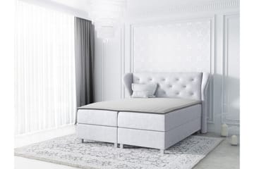 Kontinentalsäng Morvold 120x200 - Ljusgrå - Möbler - Säng - Kontinentalsäng
