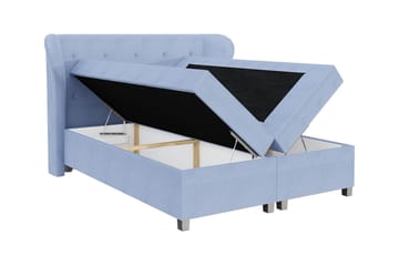 Kontinentalsäng Morvold 120x200 - Ljusgrå - Möbler - Säng - Kontinentalsäng