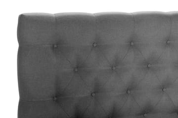 Kontinentalsäng Nayaka 120x200 Latexmadrass - Mörkgrå - Möbler - Säng - Kontinentalsäng