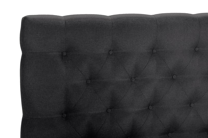 Kontinentalsäng Nayaka 120x200 Latexmadrass - Svart - Möbler - Säng - Kontinentalsäng