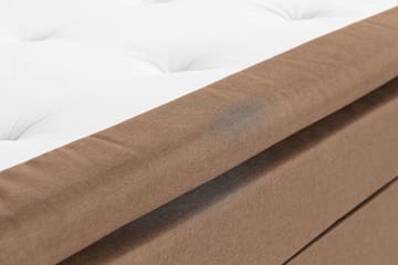 Kontinentalsäng Nayaka 150x200 Skummadrass - Brun - Möbler - Säng - Kontinentalsäng