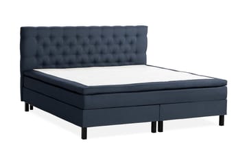 Kontinentalsäng Nayaka 210x210 Latexmadrass - Blå - Möbler - Säng - Kontinentalsäng