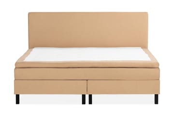 Kontinentalsäng Nayaka 210x210 Skummadrass - Beige - Möbler - Säng - Kontinentalsäng