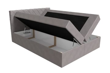 Kontinentalsäng Nerland 200x200 - Grå - Möbler - Säng - Kontinentalsäng