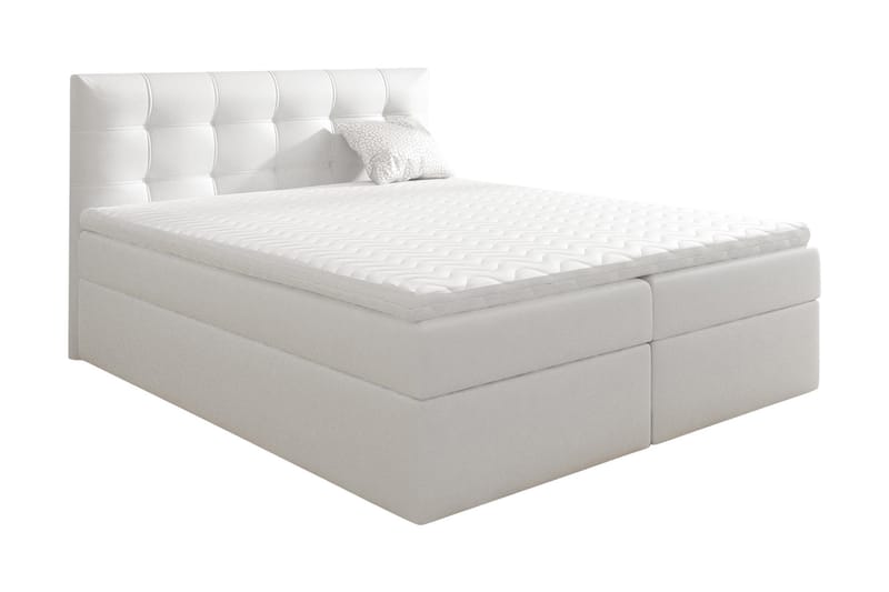 Kontinentalsäng Oldereid 180x200 - Svart/Vit - Möbler - Säng - Kontinentalsäng
