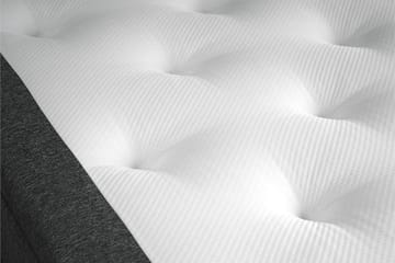 Kontinentalsäng Olivia 120x200 Latex - Svart|Grå - Möbler - Säng - Kontinentalsäng