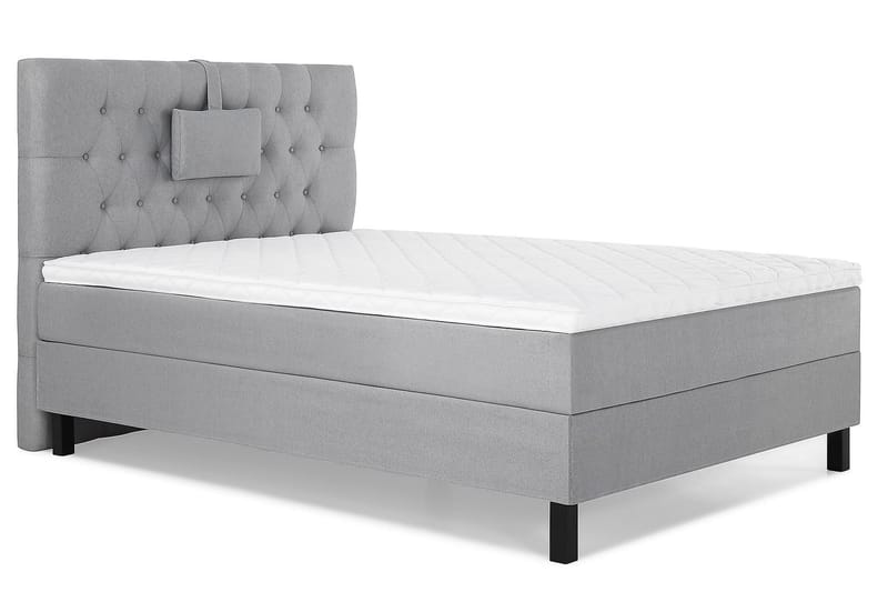 Kontinentalsäng Olivia 120x200 Skum - Mellangrå - Möbler - Säng - Kontinentalsäng