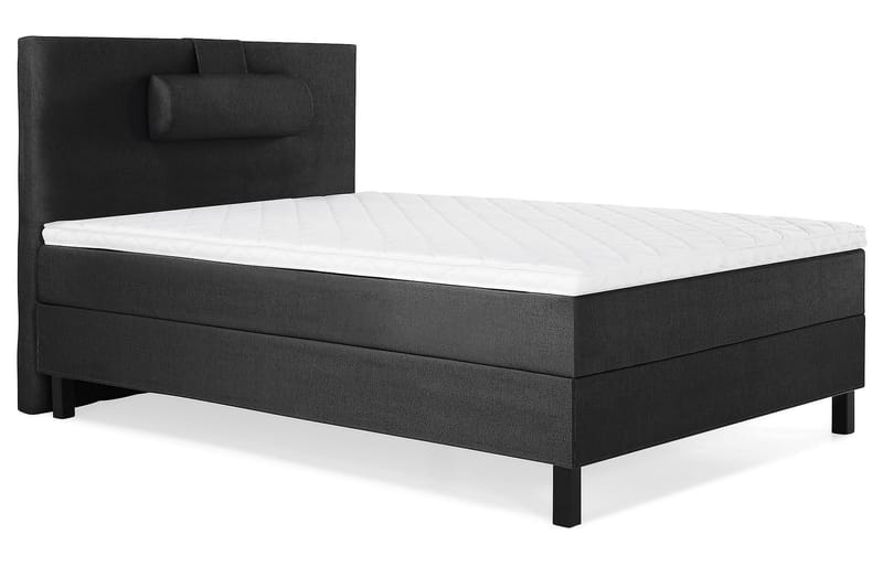 Kontinentalsäng Olivia 120x200 Skum - Svart|Grå - Möbler - Säng - Kontinentalsäng
