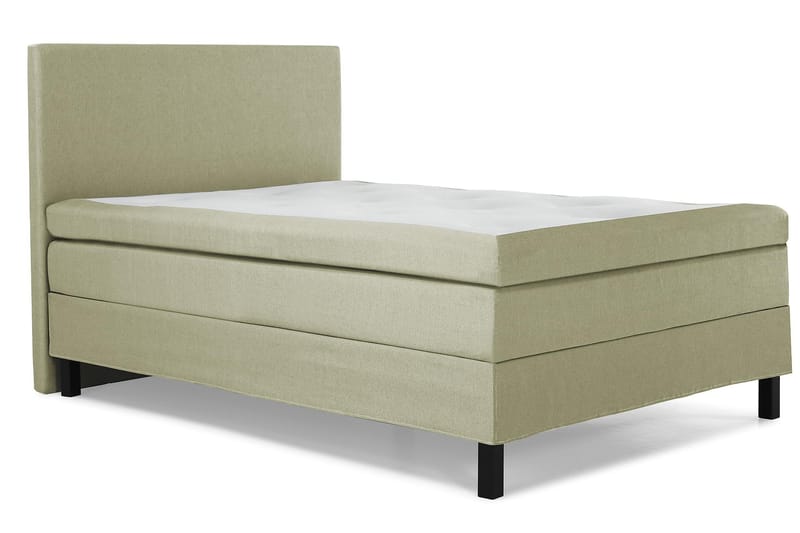 Kontinentalsäng Olivia 120x200 Polyeter - Grön - Möbler - Säng - Kontinentalsäng