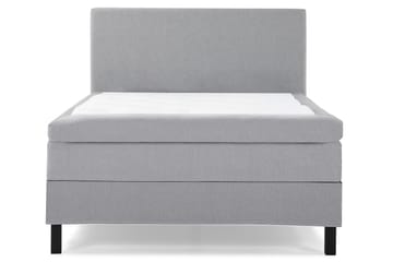 Kontinentalsäng Olivia 120x200 Polyeter - Mellangrå - Möbler - Säng - Kontinentalsäng