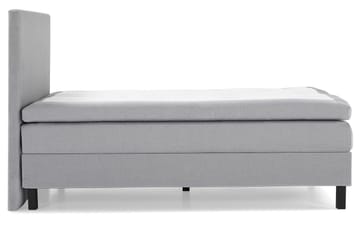 Kontinentalsäng Olivia 120x200 Polyeter - Mellangrå - Möbler - Säng - Kontinentalsäng
