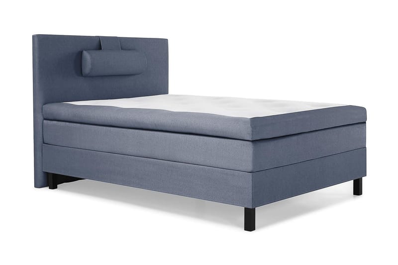 Kontinentalsäng Olivia 120x200 Polyeter - Mörkblå - Möbler - Säng - Kontinentalsäng