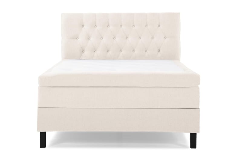 Kontinentalsäng Olivia 140x200 Latexmadrass - Beige - Möbler - Säng - Kontinentalsäng