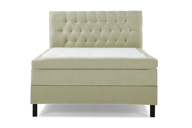 Kontinentalsäng Olivia 140x200 Latexmadrass - Grön - Möbler - Säng - Kontinentalsäng