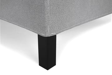 Kontinentalsäng Olivia 140x200 Latexmadrass - Mellangrå - Möbler - Säng - Kontinentalsäng