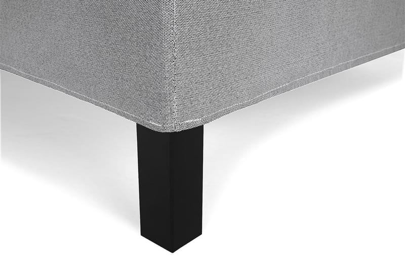 Kontinentalsäng Olivia 140x200 Latexmadrass - Mellangrå - Möbler - Säng - Kontinentalsäng