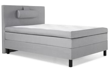 Kontinentalsäng Olivia 140x200 Latexmadrass - Mellangrå - Möbler - Säng - Kontinentalsäng