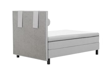Kontinentalsäng Olivia 140x200 Memorymadrass - Mellangrå - Möbler - Säng - Kontinentalsäng