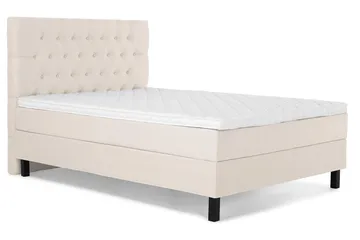 Kontinentalsäng Olivia 140x200 Skum - Beige - Möbler - Säng - Enkelsäng