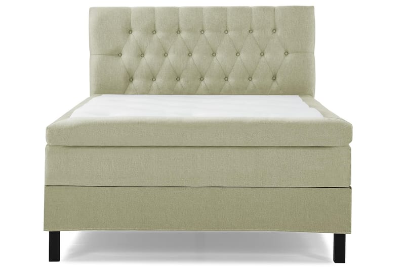 Kontinentalsäng Olivia 140x200 Polyeter - Grön - Möbler - Säng - Kontinentalsäng