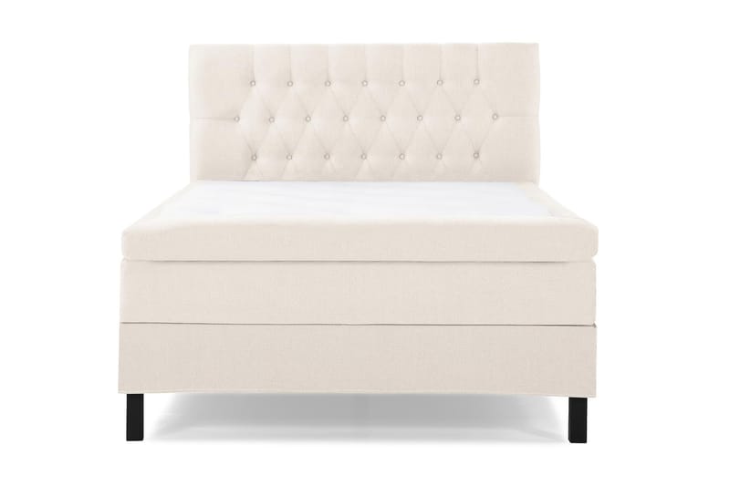 Kontinentalsäng Olivia 140x200 Polyeter - Beige - Möbler - Säng - Kontinentalsäng