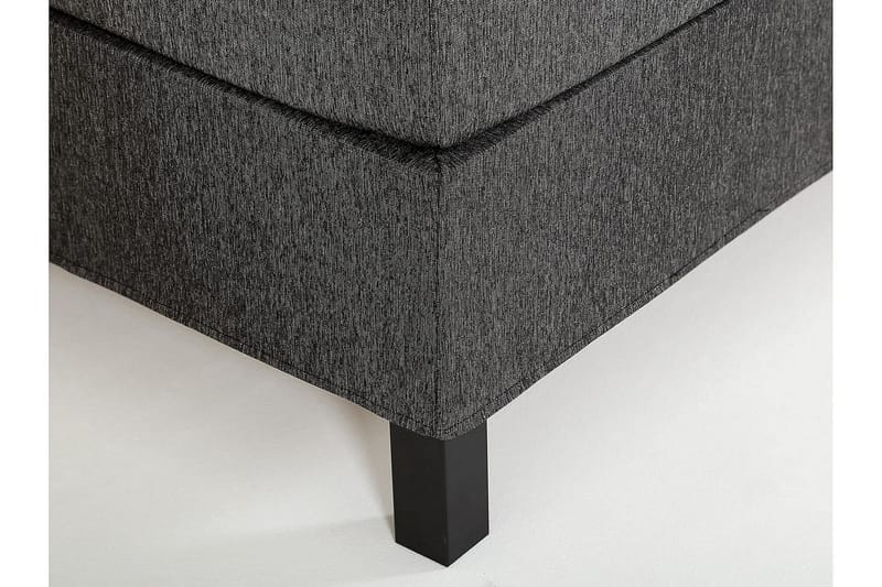 Kontinentalsäng Olivia 150x200 Skum - Svart|Grå - Möbler - Säng - Kontinentalsäng