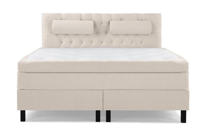 Kontinentalsäng Olivia 160x200 Latexmadrass - Beige - Möbler - Säng - Kontinentalsäng
