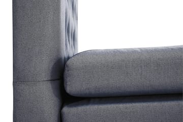 Kontinentalsäng Olivia 160x200 Latexmadrass - Mörkblå - Möbler - Säng - Kontinentalsäng