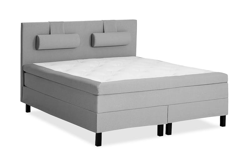Kontinentalsäng Olivia 160x200 Latexmadrass - Mellangrå - Möbler - Säng - Kontinentalsäng