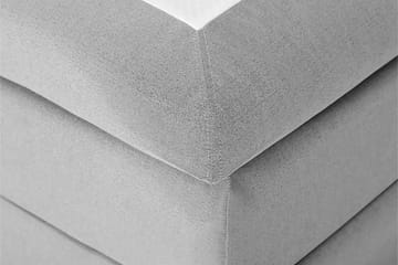 Kontinentalsäng Olivia 160x200 Latexmadrass - Mellangrå - Möbler - Säng - Kontinentalsäng
