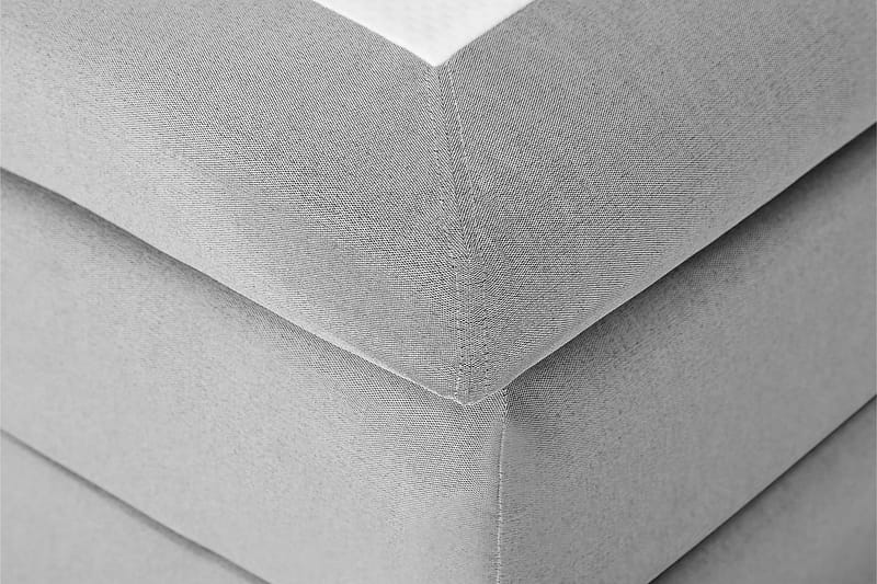 Kontinentalsäng Olivia 160x200 Latexmadrass - Mellangrå - Möbler - Säng - Kontinentalsäng
