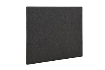 Kontinentalsäng Olivia 160x200 Skum Konstläder/Tyg - Svart|Grå - Möbler - Säng - Kontinentalsäng