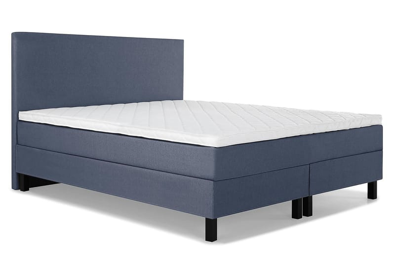 Kontinentalsäng Olivia 160x200 Skum - Mörkblå - Möbler - Säng - Kontinentalsäng