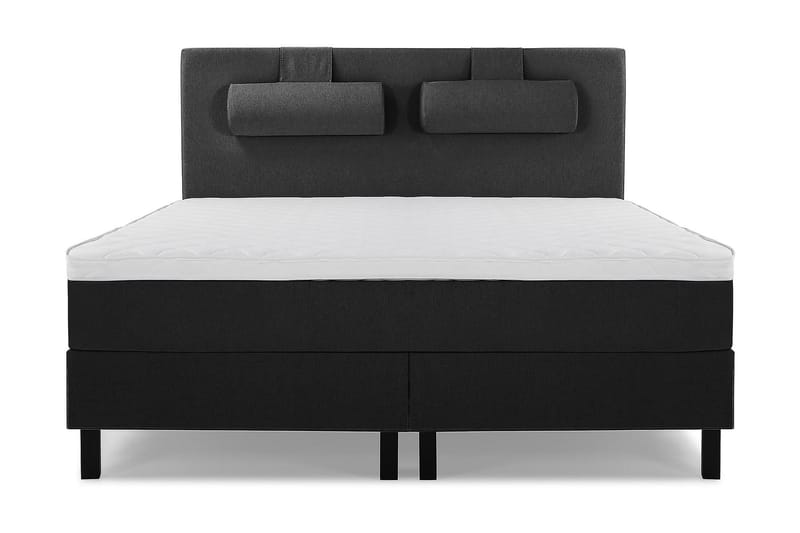 Kontinentalsäng Olivia 160x200 Skum - Svart|Grå - M�öbler - Säng - Kontinentalsäng