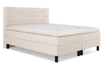 Kontinentalsäng Olivia 160x200 Polyeter - Beige - Möbler - Säng - Kontinentalsäng