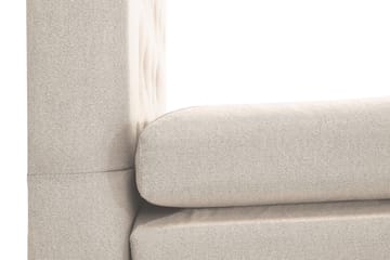Kontinentalsäng Olivia 160x200 Polyeter - Beige - Möbler - Säng - Kontinentalsäng