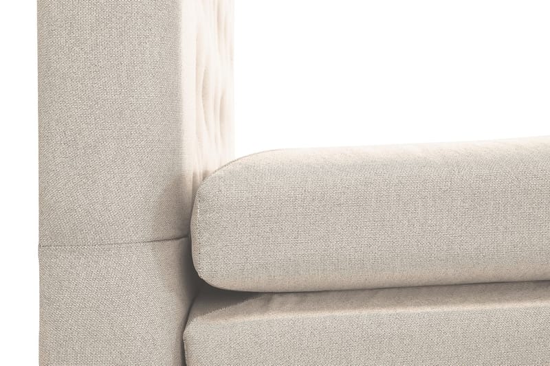 Kontinentalsäng Olivia 160x200 Polyeter - Beige - Möbler - Säng - Kontinentalsäng