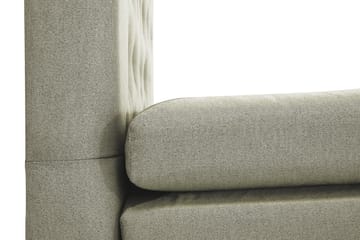 Kontinentalsäng Olivia 160x200 Polyeter - Grön - Möbler - Säng - Kontinentalsäng