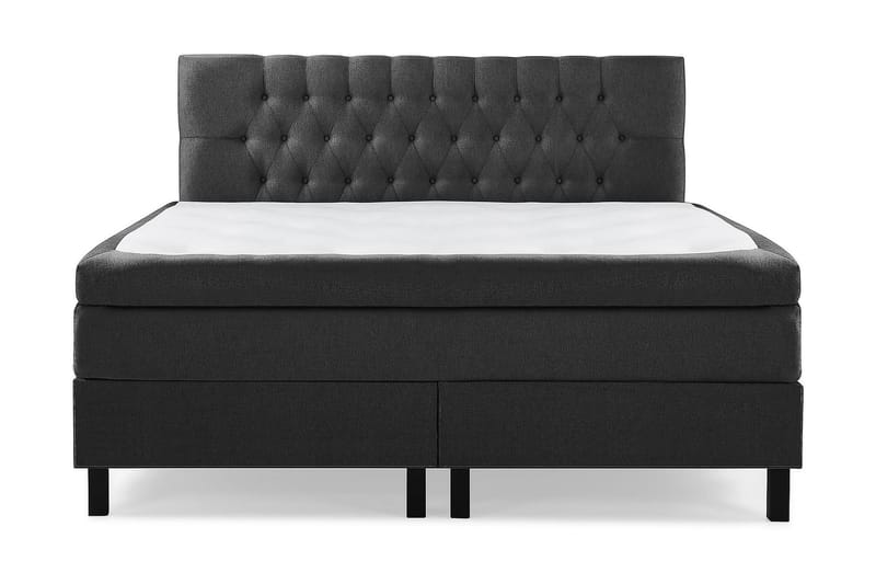 Kontinentalsäng Olivia 180x200 Latex - Svart|Grå - Möbler - Säng - Kontinentalsäng