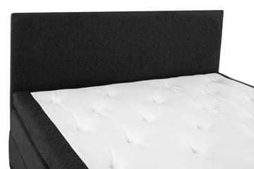 Kontinentalsäng Olivia 180x200 Latex - Svart|Grå|PU - Möbler - Säng - Kontinentalsäng