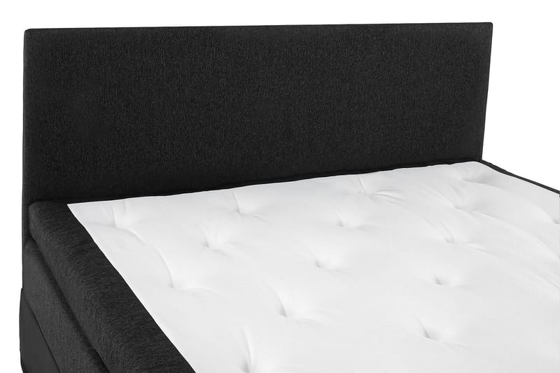 Kontinentalsäng Olivia 180x200 Latex - Svart|Grå|PU - Möbler - Säng - Kontinentalsäng