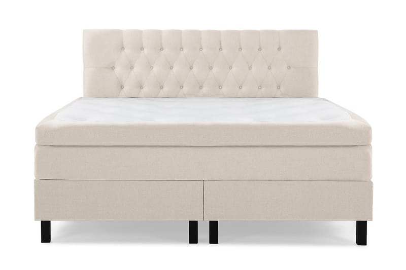 Kontinentalsäng Olivia 180x200 Latexmadrass - Beige - Möbler - Säng - Kontinentalsäng