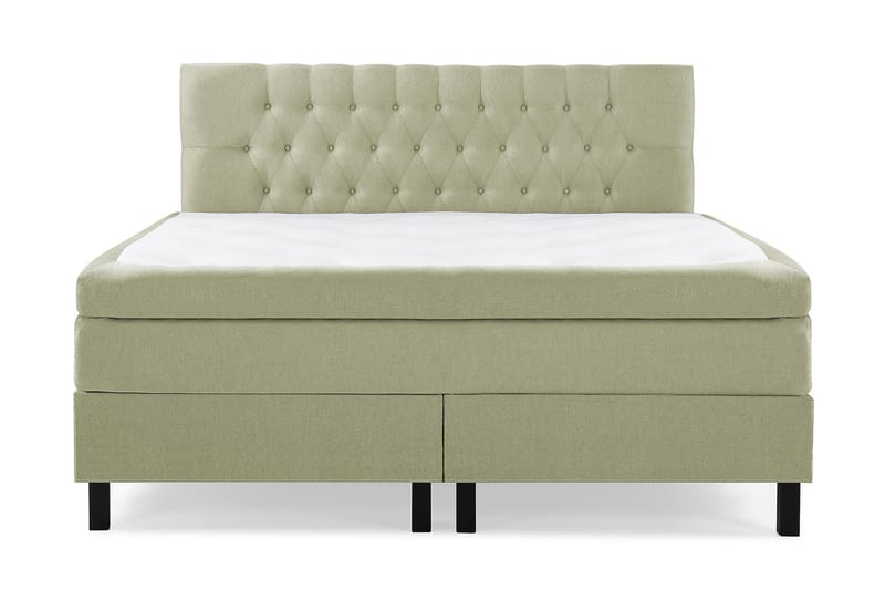 Kontinentalsäng Olivia 180x200 Latexmadrass - Grön - Möbler - Säng - Kontinentalsäng