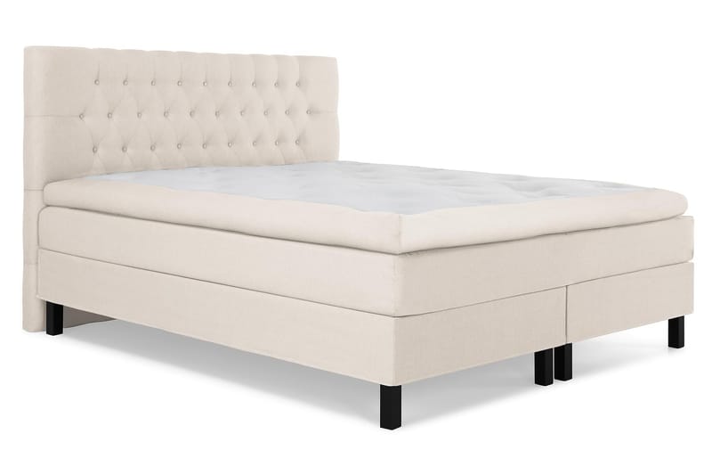 Kontinentalsäng Olivia 180x200 Memory - Beige - Kontinentalsäng - Dubbelsäng - Komplett sängpaket